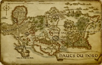 Carte d'état-major des Hauts du Nord